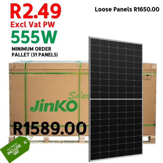 PALLET - Jinko Solar 555W