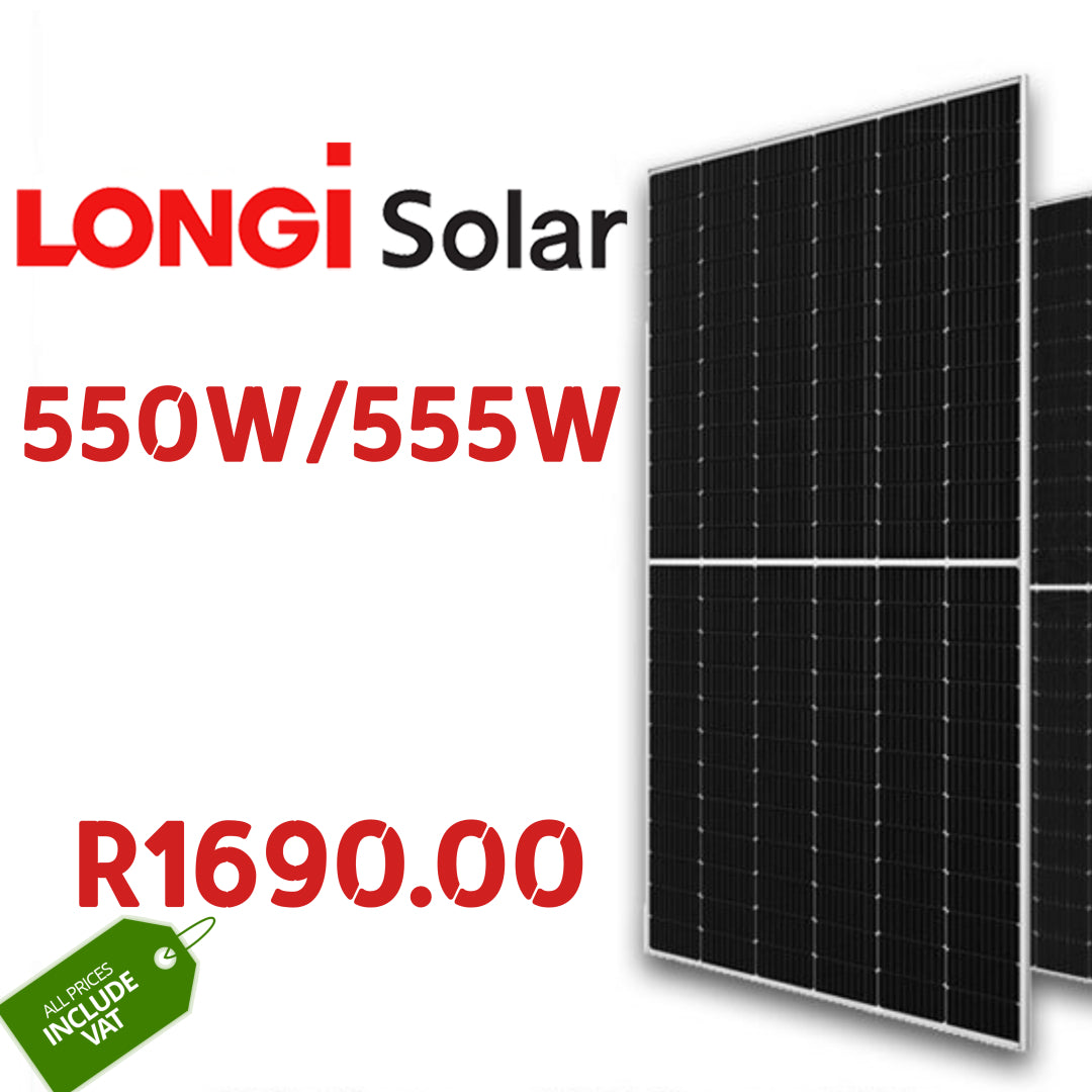 Solar Panel - Longi Solar 550W/555W